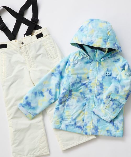 Op/FILA 【ocean pacific】タイダイ柄スノーウェア上下セット/キッズ ナチュラル L キッズ オーピーフィラ 607862 and ST アンドエスティ(旧ドットエスティ) Op/FILA 【ocean pacific】タイダイ柄スノーウェア上下セット/キッズ ナチュラル L キッズ オーピーフィラ 607862 and ST アンドエスティ(旧ドットエスティ)