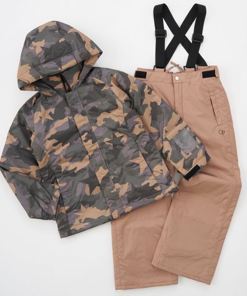 Op/FILA 【ocean pacific】迷彩スノーウェア上下セット/キッズ ホワイト L キッズ オーピーフィラ 607864 and ST アンドエスティ(旧ドットエスティ) Op/FILA 【ocean pacific】迷彩スノーウェア上下セット/キッズ ホワイト L キッズ オーピーフィラ 607864 and ST アンドエスティ(旧ドットエスティ)