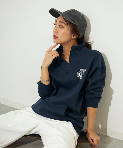 Op/FILA 【ocean pacific】Daily Cozy/あったか裏起毛ハーフジップアップスウェット ブラウン L ウィメンズインナー オーピーフィラ 611322 and ST アンドエスティ(旧ドットエスティ) Op/FILA 【ocean pacific】Daily Cozy/あったか裏起毛ハーフジップアップスウェット ブラウン L ウィメンズインナー オーピーフィラ 611322 and ST アンドエスティ(旧ドットエスティ)