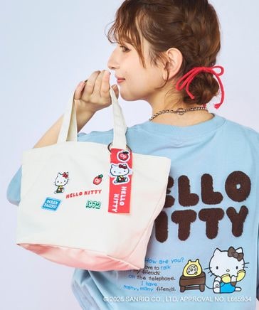 and ST 공식몰 Ocean Pacific×HELLO KITTY 워펜 백 체임 상세 이미지 9