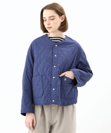 ☆Orcival ☆ノーカラーキルティングダウンジャケット サイズ1 ノーカラー キルティングジャケット | [公式]ORCIVAL（オーシバル）通販