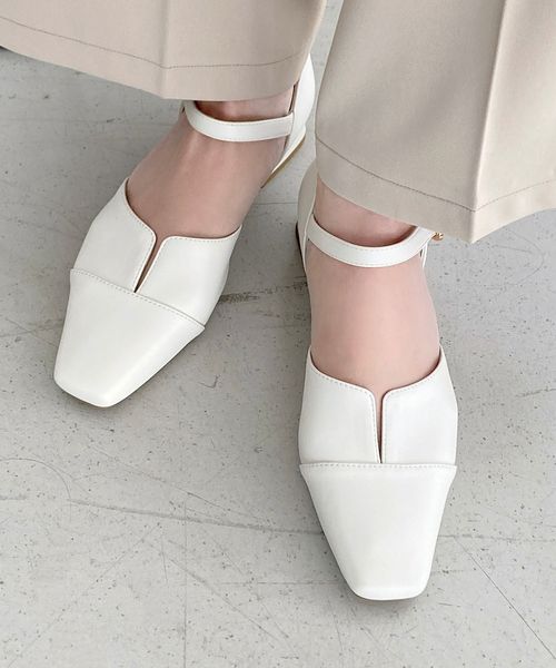 オリエンタルトラフィック》フレアソールセパレートパンプス