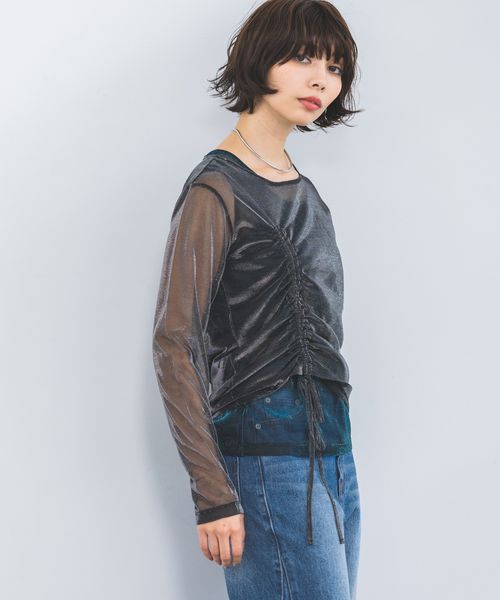 メタリックシアーシャーリング | [公式]ページボーイ(PAGEBOY)通販