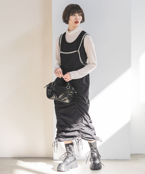 2WAYシャーリングワンピース | [公式]ページボーイ(PAGEBOY)通販