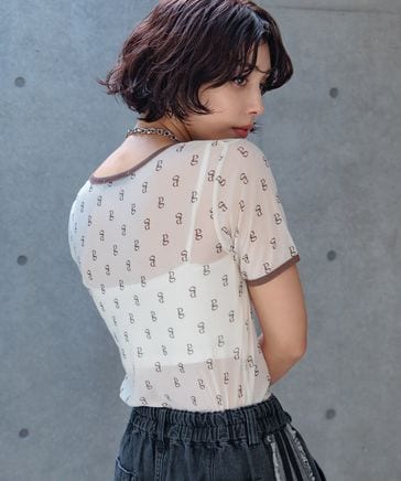 モノグラムシアーT | [公式]ページボーイ(PAGEBOY)通販