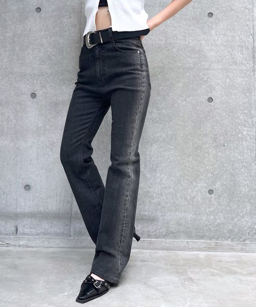 PAGEBOY 《一部カラープライスダウン》リップスキニーデニム【WEB限定サイズあり】 ライトグレー S ウィメンズボトムス ページボーイ 150279 and ST アンドエスティ(旧ドットエスティ) PAGEBOY 《一部カラープライスダウン》リップスキニーデニム【WEB限定サイズあり】 ライトグレー S ウィメンズボトムス ページボーイ 150279 and ST アンドエスティ(旧ドットエスティ)