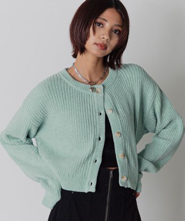 ベロアモールコンパクトカーディガン | [公式]ページボーイ(PAGEBOY)通販