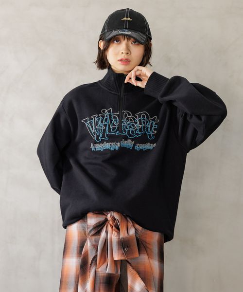 PAGEBOY Anui/ループロゴハイネックスウェット ブラック Anui ページボーイ 252770 and ST アンドエスティ(旧ドットエスティ) PAGEBOY Anui/ループロゴハイネックスウェット ブラック Anui ページボーイ 252770 and ST アンドエスティ(旧ドットエスティ)