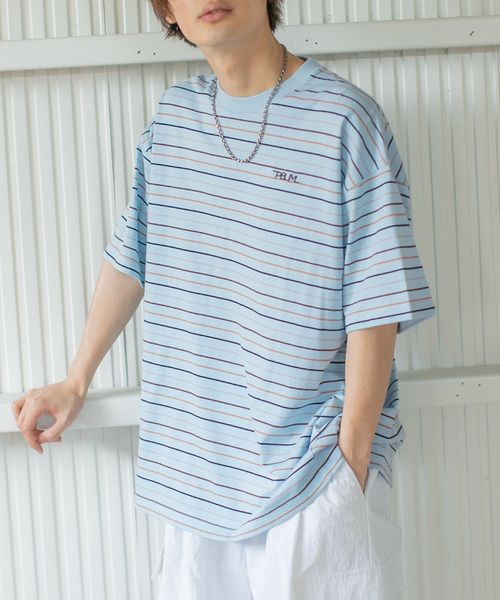 PAGEBOY ページボーイ カラーボーダーT - Tシャツ