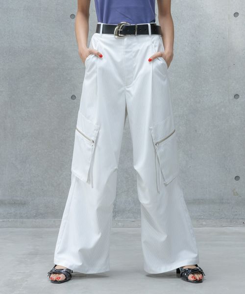 PAGEBOY 【再入荷】TRカーゴスラックス オフホワイト FREE ウィメンズボトムス ページボーイ 288171 and ST アンドエスティ(旧ドットエスティ) PAGEBOY 【再入荷】TRカーゴスラックス オフホワイト FREE ウィメンズボトムス ページボーイ 288171 and ST アンドエスティ(旧ドットエスティ)
