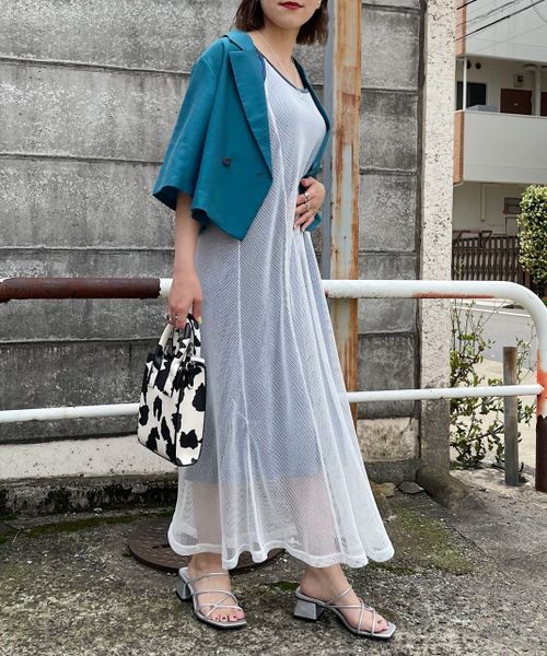 メッシュキャミワンピース 公式 ページボーイ Pageboy 通販