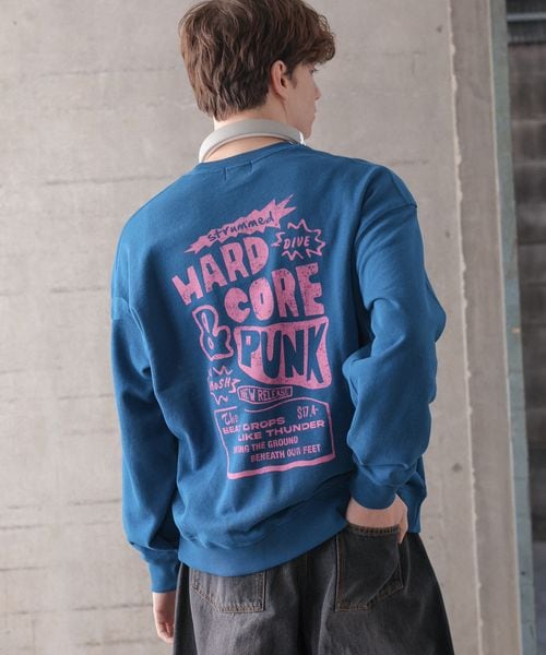 PAGEBOY 【PBLIM】パンクロゴスウェット ブルー L LIM ページボーイ 307823 and ST アンドエスティ(旧ドットエスティ) PAGEBOY 【PBLIM】パンクロゴスウェット ブルー L LIM ページボーイ 307823 and ST アンドエスティ(旧ドットエスティ)