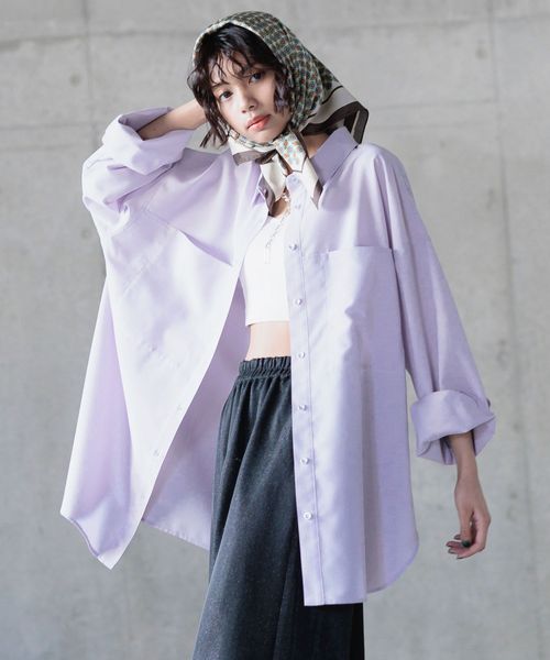 PAGEBOY ハイショクステッチルーズシャツ その他2 FREE ウィメンズインナー ページボーイ 321456 and ST アンドエスティ(旧ドットエスティ) PAGEBOY ハイショクステッチルーズシャツ その他2 FREE ウィメンズインナー ページボーイ 321456 and ST アンドエスティ(旧ドットエスティ)