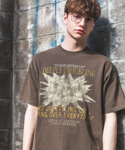 PAGEBOY 【PBLIM】スパークグラフィックTシャツ ブラウン S LIM ページボーイ 323204 and ST アンドエスティ(旧ドットエスティ) PAGEBOY 【PBLIM】スパークグラフィックTシャツ ブラウン S LIM ページボーイ 323204 and ST アンドエスティ(旧ドットエスティ)