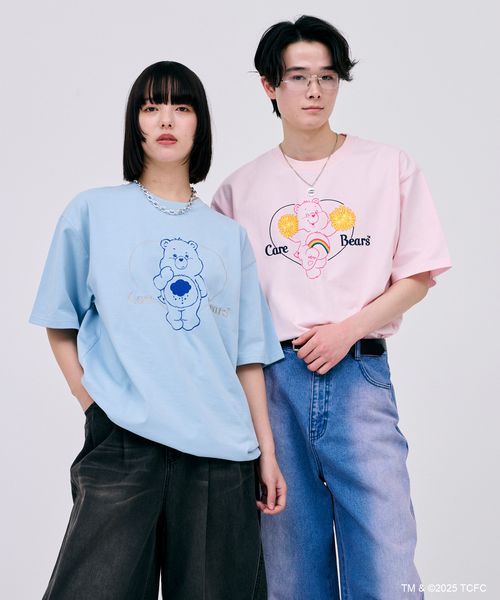 PAGEBOY 【ケアベア×Anui】アソートTシャツ ライトブルー Anui ページボーイ 326762 and ST アンドエスティ(旧ドットエスティ) PAGEBOY 【ケアベア×Anui】アソートTシャツ ライトブルー Anui ページボーイ 326762 and ST アンドエスティ(旧ドットエスティ)
