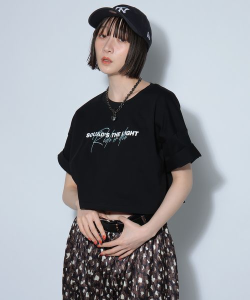PAGEBOY ダブルロゴショートTシャツ ブラック FREE ウィメンズインナー ページボーイ 328040 and ST アンドエスティ(旧ドットエスティ) PAGEBOY ダブルロゴショートTシャツ ブラック FREE ウィメンズインナー ページボーイ 328040 and ST アンドエスティ(旧ドットエスティ)