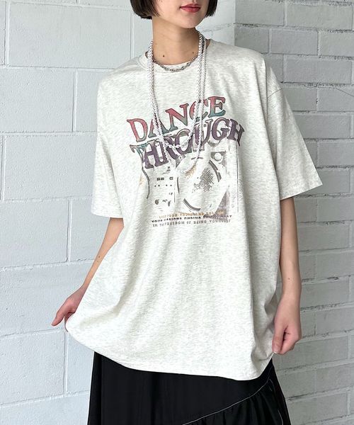PAGEBOY ミュージックロックTシャツ ライトベージュ FREE ウィメンズインナー ページボーイ 328102 and ST アンドエスティ(旧ドットエスティ) PAGEBOY ミュージックロックTシャツ ライトベージュ FREE ウィメンズインナー ページボーイ 328102 and ST アンドエスティ(旧ドットエスティ)