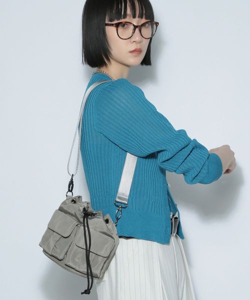 PAGEBOY キンチャクショルダーBAG ライトグレー FREE ウィメンズグッズ ページボーイ 328108 and ST アンドエスティ(旧ドットエスティ) PAGEBOY キンチャクショルダーBAG ライトグレー FREE ウィメンズグッズ ページボーイ 328108 and ST アンドエスティ(旧ドットエスティ)