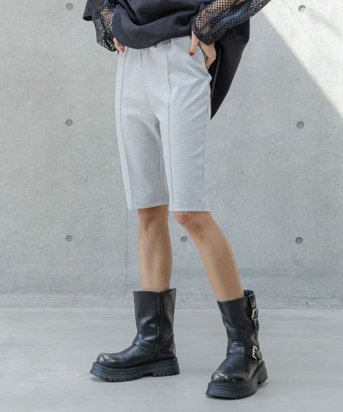 PAGEBOY バイカーショートパンツ ライトグレー FREE ウィメンズボトムス ページボーイ 450329 and ST アンドエスティ(旧ドットエスティ) PAGEBOY バイカーショートパンツ ライトグレー FREE ウィメンズボトムス ページボーイ 450329 and ST アンドエスティ(旧ドットエスティ)
