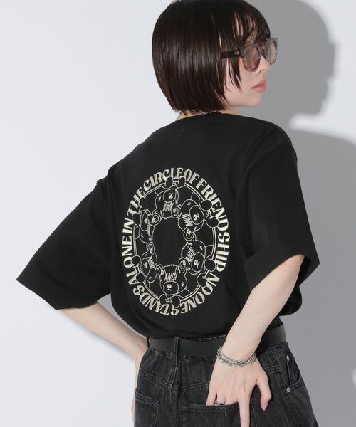 PAGEBOY 【Anui/3サイズ展開】サークルGRMベアーTシャツ【一部追加予約】 ブラック Anui ページボーイ 455464 and ST アンドエスティ(旧ドットエスティ) PAGEBOY 【Anui/3サイズ展開】サークルGRMベアーTシャツ【一部追加予約】 ブラック Anui ページボーイ 455464 and ST アンドエスティ(旧ドットエスティ)