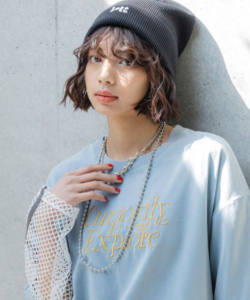 PAGEBOY ボールチェーン2レンネックレス ライトグレー ウィメンズグッズ ページボーイ 490975 and ST アンドエスティ(旧ドットエスティ) PAGEBOY ボールチェーン2レンネックレス ライトグレー ウィメンズグッズ ページボーイ 490975 and ST アンドエスティ(旧ドットエスティ)