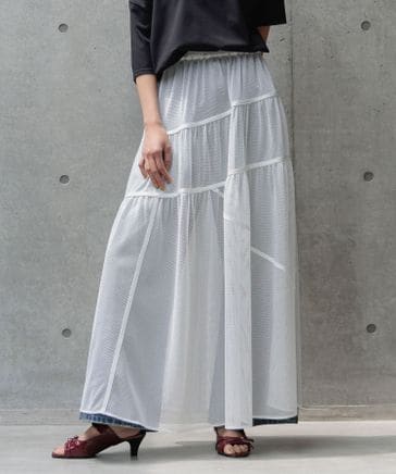 キリカエメッシュスカート | [公式]ページボーイ(PAGEBOY)通販