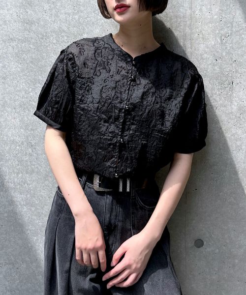 2WAYレースアップブラウス(半袖) | [公式]ページボーイ(PAGEBOY)通販