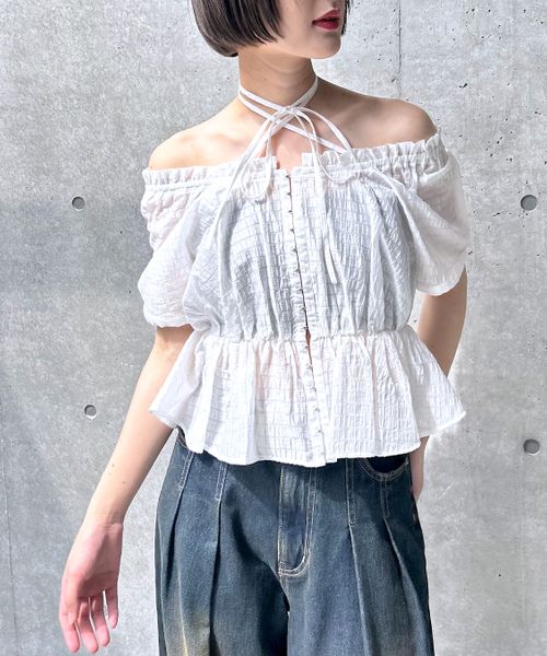 PAGEBOY 2WAYオフショルブラウス オフホワイト FREE ウィメンズインナー ページボーイ 492472 and ST アンドエスティ(旧ドットエスティ) PAGEBOY 2WAYオフショルブラウス オフホワイト FREE ウィメンズインナー ページボーイ 492472 and ST アンドエスティ(旧ドットエスティ)