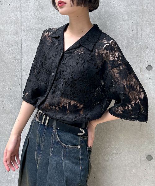 PAGEBOY レースカイキンシャツ (半袖) ブラック FREE ウィメンズインナー ページボーイ 492982 and ST アンドエスティ(旧ドットエスティ) PAGEBOY レースカイキンシャツ (半袖) ブラック FREE ウィメンズインナー ページボーイ 492982 and ST アンドエスティ(旧ドットエスティ)