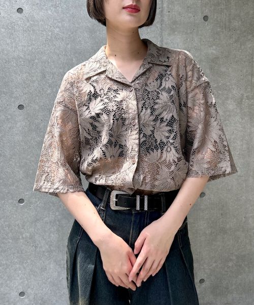 PAGEBOY レースカイキンシャツ (半袖) ブロンズ FREE ウィメンズインナー ページボーイ 492982 and ST アンドエスティ(旧ドットエスティ) PAGEBOY レースカイキンシャツ (半袖) ブロンズ FREE ウィメンズインナー ページボーイ 492982 and ST アンドエスティ(旧ドットエスティ)