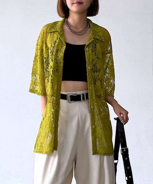 PAGEBOY 【再入荷】レースカイキンシャツ (半袖)【一部追加予約受付中】 グリーン FREE ウィメンズインナー ページボーイ 492982 and ST アンドエスティ(旧ドットエスティ) PAGEBOY 【再入荷】レースカイキンシャツ (半袖)【一部追加予約受付中】 グリーン FREE ウィメンズインナー ページボーイ 492982 and ST アンドエスティ(旧ドットエスティ)