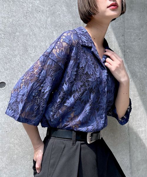 PAGEBOY 【再入荷】レースカイキンシャツ (半袖)【一部追加予約受付中】 ダークブルー FREE ウィメンズインナー ページボーイ 492982 and ST アンドエスティ(旧ドットエスティ) PAGEBOY 【再入荷】レースカイキンシャツ (半袖)【一部追加予約受付中】 ダークブルー FREE ウィメンズインナー ページボーイ 492982 and ST アンドエスティ(旧ドットエスティ)