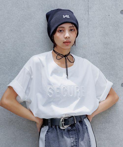 PAGEBOY エンボスロゴTシャツ オフホワイト FREE ウィメンズインナー ページボーイ 494059 and ST アンドエスティ(旧ドットエスティ) PAGEBOY エンボスロゴTシャツ オフホワイト FREE ウィメンズインナー ページボーイ 494059 and ST アンドエスティ(旧ドットエスティ)