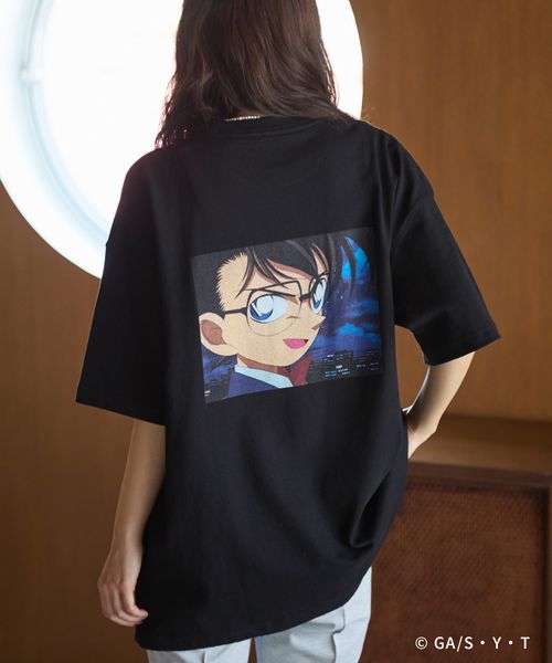 PAGEBOY 【名探偵コナン】コナンボックスロゴTシャツ【PBLIM】 ブラック FREE LIM ページボーイ 496826 and ST アンドエスティ(旧ドットエスティ) PAGEBOY 【名探偵コナン】コナンボックスロゴTシャツ【PBLIM】 ブラック FREE LIM ページボーイ 496826 and ST アンドエスティ(旧ドットエスティ)