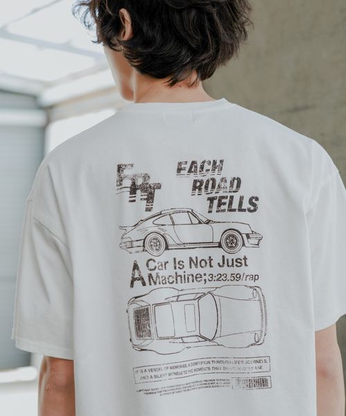 PAGEBOY 【PBLIM】モーターカーイラストTシャツ オフホワイト M LIM ページボーイ 498442 and ST アンドエスティ(旧ドットエスティ) PAGEBOY 【PBLIM】モーターカーイラストTシャツ オフホワイト M LIM ページボーイ 498442 and ST アンドエスティ(旧ドットエスティ)