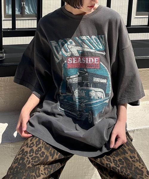 PAGEBOY 【PBLIM/WEB限定アイテム】レトロアメリカンルーズTシャツ チャコールグレー L LIM ページボーイ 499030 and ST アンドエスティ(旧ドットエスティ) PAGEBOY 【PBLIM/WEB限定アイテム】レトロアメリカンルーズTシャツ チャコールグレー L LIM ページボーイ 499030 and ST アンドエスティ(旧ドットエスティ)
