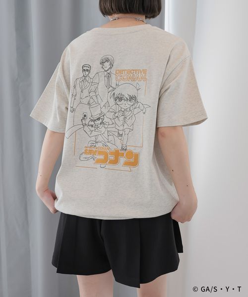 PAGEBOY 【名探偵コナン】コナンバックシシュウT ライトベージュ FREE ウィメンズインナー ページボーイ 499385 and ST アンドエスティ(旧ドットエスティ) PAGEBOY 【名探偵コナン】コナンバックシシュウT ライトベージュ FREE ウィメンズインナー ページボーイ 499385 and ST アンドエスティ(旧ドットエスティ)