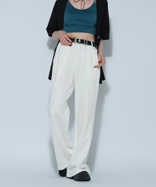 PAGEBOY 【WEB限定】DAILYフレアスウェットパンツ オフホワイト M ウィメンズボトムス ページボーイ 499833 and ST アンドエスティ(旧ドットエスティ) PAGEBOY 【WEB限定】DAILYフレアスウェットパンツ オフホワイト M ウィメンズボトムス ページボーイ 499833 and ST アンドエスティ(旧ドットエスティ)