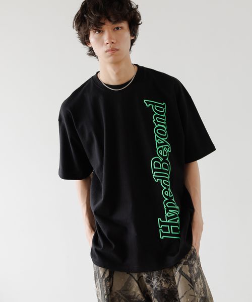 PAGEBOY 【PBLIM】バーティカルロゴTシャツ ブラック L LIM ページボーイ 568608 and ST アンドエスティ(旧ドットエスティ) PAGEBOY 【PBLIM】バーティカルロゴTシャツ ブラック L LIM ページボーイ 568608 and ST アンドエスティ(旧ドットエスティ)
