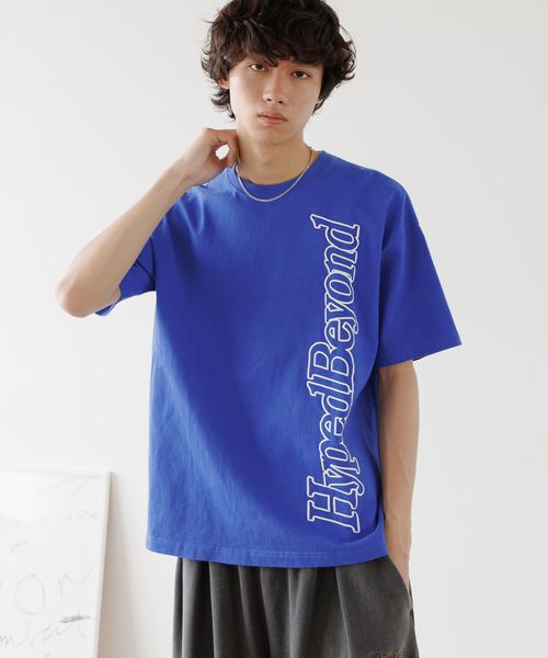 PAGEBOY 【PBLIM】バーティカルロゴTシャツ ブルー M LIM ページボーイ 568608 and ST アンドエスティ(旧ドットエスティ) PAGEBOY 【PBLIM】バーティカルロゴTシャツ ブルー M LIM ページボーイ 568608 and ST アンドエスティ(旧ドットエスティ)