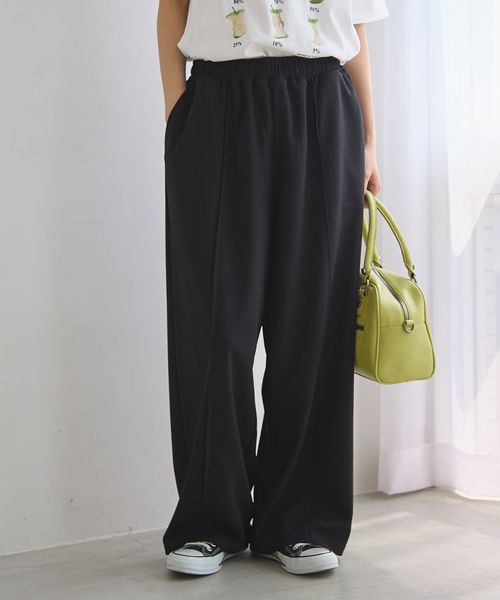 PAGEBOY 【PBLIM/WEB限定】-3kg見え/COZY(コージー)カットワイドパンツ【欠品カラー追加予約】 ブラック L LIM ページボーイ 570755 and ST アンドエスティ(旧ドットエスティ) PAGEBOY 【PBLIM/WEB限定】-3kg見え/COZY(コージー)カットワイドパンツ【欠品カラー追加予約】 ブラック L LIM ページボーイ 570755 and ST アンドエスティ(旧ドットエスティ)