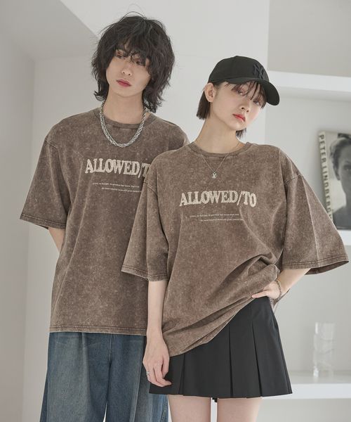 PAGEBOY 【Anui/2サイズ展開】ダストビンテージTシャツ ブラウン Anui ページボーイ 576546 and ST アンドエスティ(旧ドットエスティ) PAGEBOY 【Anui/2サイズ展開】ダストビンテージTシャツ ブラウン Anui ページボーイ 576546 and ST アンドエスティ(旧ドットエスティ)