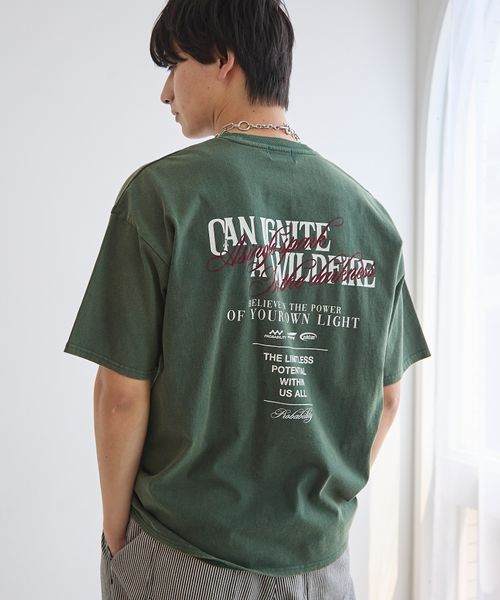 PAGEBOY 【PBLIM/タフT】ミックスワイドロゴTシャツ グリーン M LIM ページボーイ 576741 and ST アンドエスティ(旧ドットエスティ) PAGEBOY 【PBLIM/タフT】ミックスワイドロゴTシャツ グリーン M LIM ページボーイ 576741 and ST アンドエスティ(旧ドットエスティ)