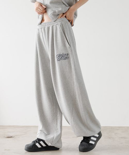 PAGEBOY 【PBLIM/セットアップ対応】バルーンスウェットパンツ【再入荷】 グレー L LIM ページボーイ 577783 and ST アンドエスティ(旧ドットエスティ) PAGEBOY 【PBLIM/セットアップ対応】バルーンスウェットパンツ【再入荷】 グレー L LIM ページボーイ 577783 and ST アンドエスティ(旧ドットエスティ)