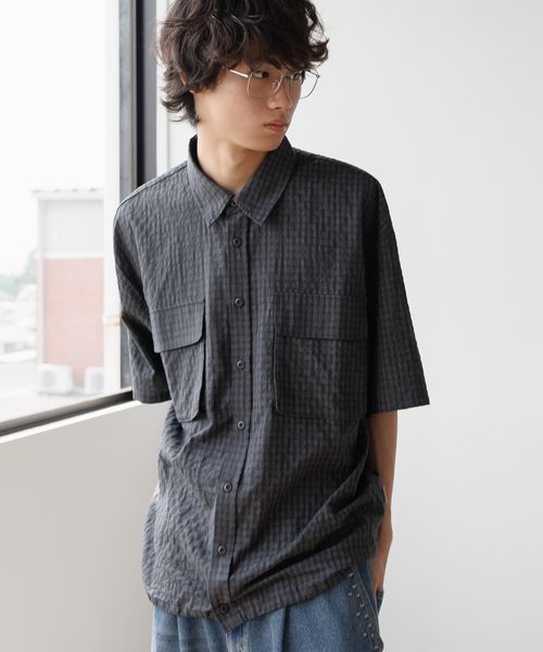 PAGEBOY 【PBLIM】チェックドローコードシャツ ブラック M LIM ページボーイ 577799 and ST アンドエスティ(旧ドットエスティ) PAGEBOY 【PBLIM】チェックドローコードシャツ ブラック M LIM ページボーイ 577799 and ST アンドエスティ(旧ドットエスティ)
