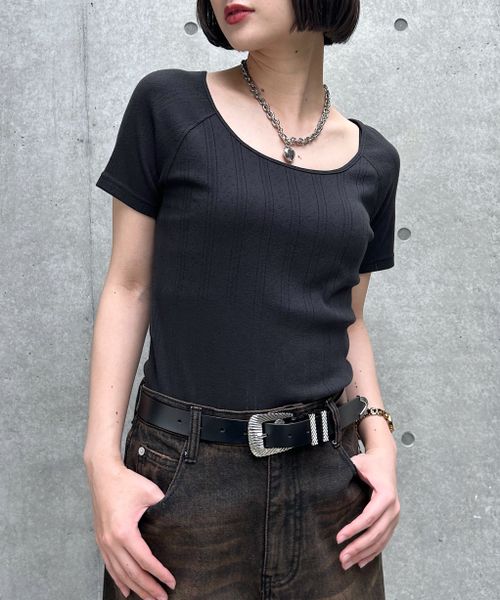 PAGEBOY ベビーアイレットTシャツ ブラック FREE ウィメンズインナー ページボーイ 577824 and ST アンドエスティ(旧ドットエスティ) PAGEBOY ベビーアイレットTシャツ ブラック FREE ウィメンズインナー ページボーイ 577824 and ST アンドエスティ(旧ドットエスティ)