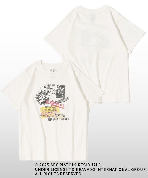 PAGEBOY Sex Pistols Tシャツ オフホワイト FREE ウィメンズインナー ページボーイ 587966 and ST アンドエスティ(旧ドットエスティ) PAGEBOY Sex Pistols Tシャツ オフホワイト FREE ウィメンズインナー ページボーイ 587966 and ST アンドエスティ(旧ドットエスティ)