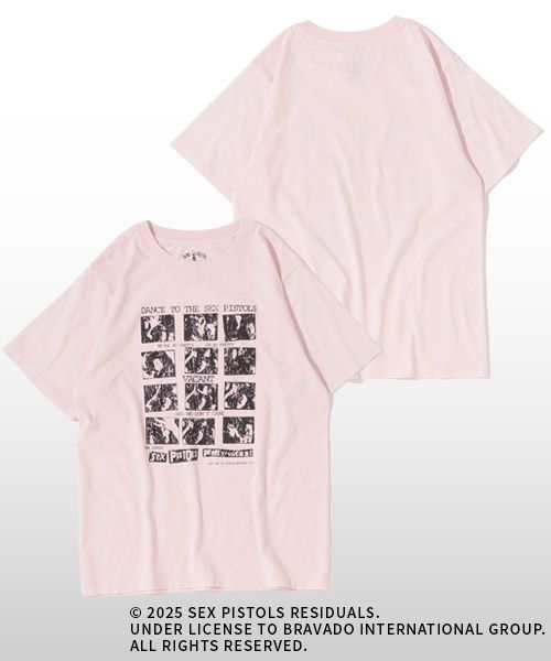 PAGEBOY Sex Pistols Tシャツ ピンク FREE ウィメンズインナー ページボーイ 587966 and ST アンドエスティ(旧ドットエスティ) PAGEBOY Sex Pistols Tシャツ ピンク FREE ウィメンズインナー ページボーイ 587966 and ST アンドエスティ(旧ドットエスティ)