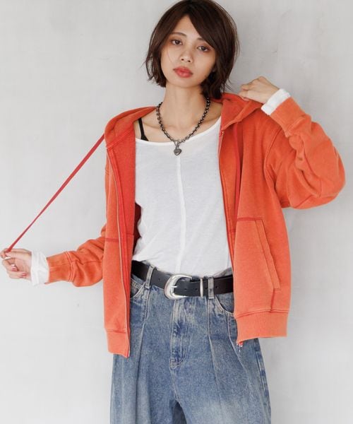 PAGEBOY 【2サイズ展開】クラフトスウェットWZIPパーカー レッド L ウィメンズインナー ページボーイ 589554 and ST アンドエスティ(旧ドットエスティ) PAGEBOY 【2サイズ展開】クラフトスウェットWZIPパーカー レッド L ウィメンズインナー ページボーイ 589554 and ST アンドエスティ(旧ドットエスティ)