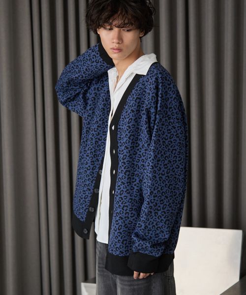 PAGEBOY 【PBLIM】【2サイズ展開】レオパードカーディガン ネイビー M LIM ページボーイ 594811 and ST アンドエスティ(旧ドットエスティ) PAGEBOY 【PBLIM】【2サイズ展開】レオパードカーディガン ネイビー M LIM ページボーイ 594811 and ST アンドエスティ(旧ドットエスティ)